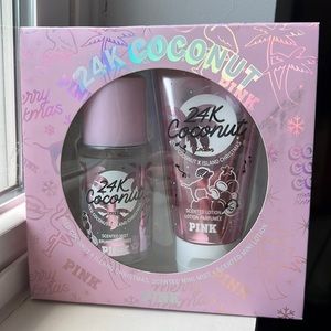 PINK 24k coconut mini set